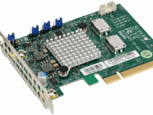 Add-on Card NVMe AOC-SLG3-2E4T