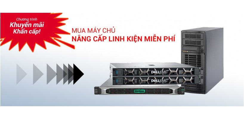 Cùng Thành phố vượt qua Bão tố - Chương trình tặng linh kiện khi mua máy chủ Supermicro, Dell, HPE