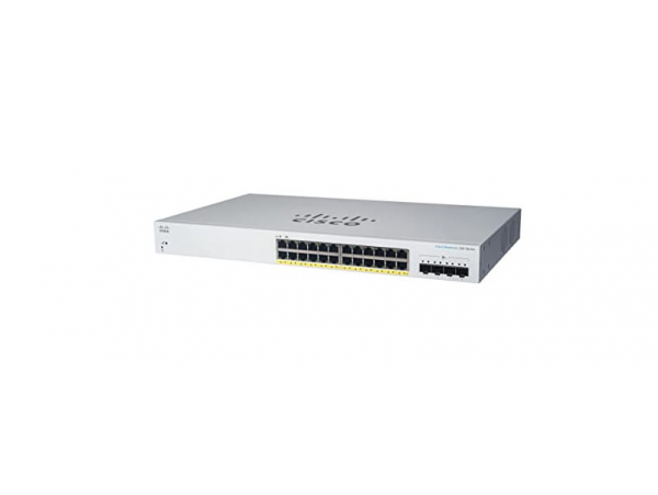 CBS220-24P-4G-EU Switch Cisco Business 24 Ports 1GE PoE 195W