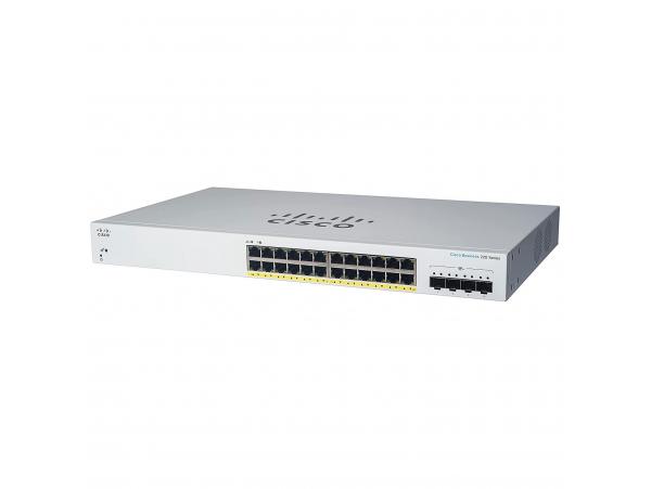 CBS220-24FP-4G-EU Switch Cisco Business 24 Ports 1GE PoE 382W