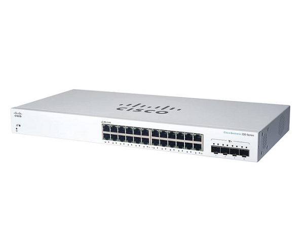 CBS220-24T-4X-EU Switch Cisco 24 Ports 1GE, 4 Ports 10G SFP+ Uplink