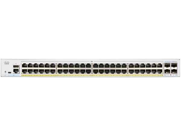 CBS250-48P-4G-EU Cisco Business 250 48 Ports PoE+ 370W, 4 GE Uplink